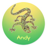 Andy Gecko / Salamander / Lizard Sticker 1