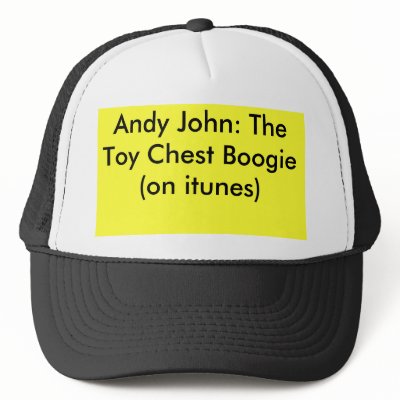 Andy John: The Toy Chest Boogie (on itunes) Trucker Hats by andyjohnmerch