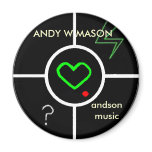 andy mason signature logo 2, ANDY W MASON, ands... magnets