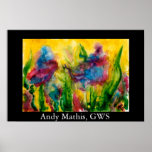 Andy Mathis Nothing but Color Poster posters