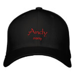 Andy Name Cap / Hat Embroidered Baseball Cap