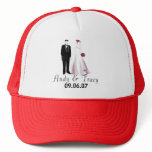 Andy & Tracy Wedding hats