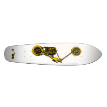 Andy Warhol Style Chopper Skateboard