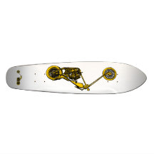 Andy Warhol Style Chopper Skateboard
