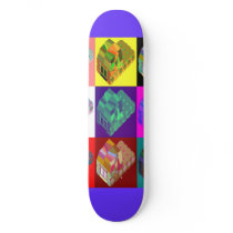 Andy Warlong-Haul CabOver Space Truckers From Mars Skateboards