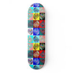 Andy Warlong-Haul CabOver The LookingGlass Rainbow Skateboard Decks