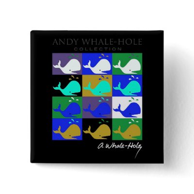 Andy Whale-Hole™_12 panel inverted color button by Artful_Animalz