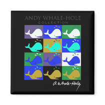 Andy Whale-Hole™_12 panel inverted color magnet magnets