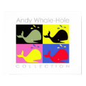 Andy Whale-Hole™_4 panel poster/print by Artful_Animalz Andy Whale-Hole™_4 panel poster/print