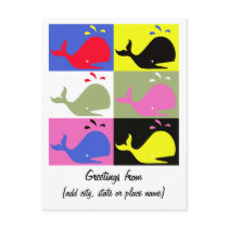 Andy Whale-Hole™ (6)_"Greetings From" Template postcards