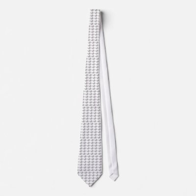 Andy Whale-Hole™_grey on white fashion Necktie by Artful_Animalz