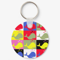 Andy Whale-Hole™_Keychain by Artful_Animalz Andy Whale-Hole™_Keychain