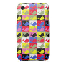 Andy Whale-Hole™_Lots o' whales Iphone 3 Cases