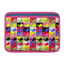 Andy Whale-Hole™ pattern_Lots o' little whales 2 ipad sleeves