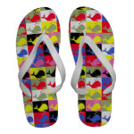 Andy Whale-Hole™ pattern_Lots o' little whales Sandals