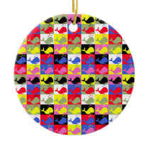 Andy Whale-Hole™ pattern_Lots o' little whales ornaments