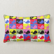 Andy Whale-Hole™ pattern_Lots o' little whales pillows