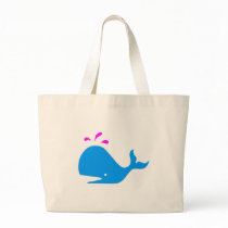 Andy Whale Singletons_aqua, magenta bags by Artful_Animalz Andy Whale Singletons_aqua, magenta bags