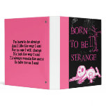 Andy's born to be strange binder