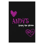 Andy's dream stationery