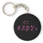 Andy's logo keychain