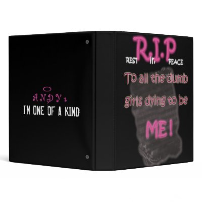 Andy's R.I.P binder by andys_by_andy