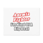 Anemia Fighter...Big Deal Post Cards
