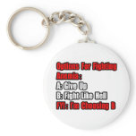 Anemia Fighting Options Keychain
