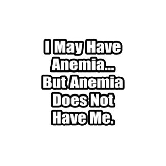 Anemia Fighting Quote flyer