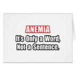Anemia...Not a Sentence Cards