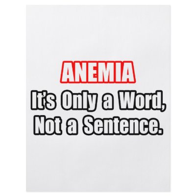 Anemia...Not a Sentence Flyers by Anemia_Shirts