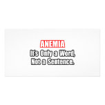 Anemia...Not a Sentence Photo Card