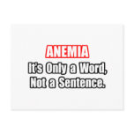 Anemia...Not a Sentence Post Cards