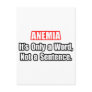 Anemia...Not a Sentence Postcards