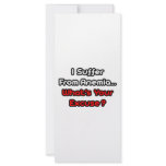 Anemia...What's Your Excuse? rack cards