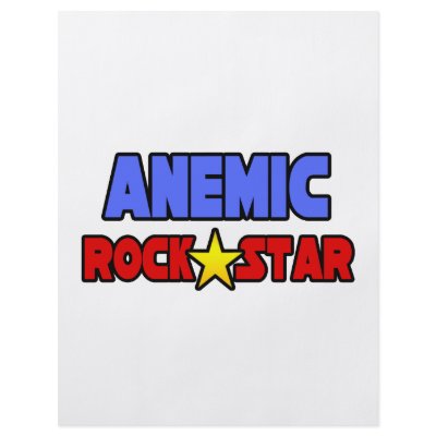 Anemic Rock Star Flyer by Anemia_Shirts