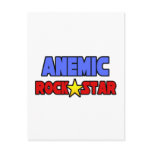 Anemic Rock Star Postcard