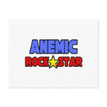 Anemic Rock Star Postcard
