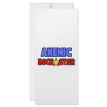 Anemic Rock Star Rack Card Design