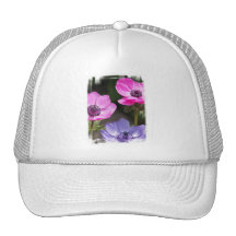 Anemone Flower  Baseball Hat