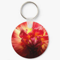 Anemone- Red with some Yellow keychains