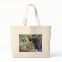 anemone, with peeking clown fish bags