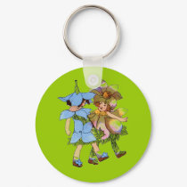 Anemones and Bluets keychains