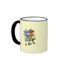 Anemones and Bluets mugs