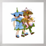 Anemones and Bluets Posters