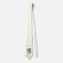 Anemones and Bluets Custom Tie