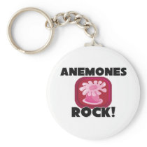 Anemones Rock Keychain