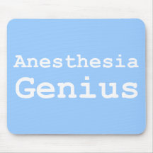 Anesthesia Genius Gifts Mouse Pads