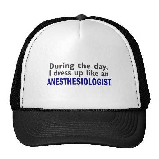 ANESTHESIOLOGIST During The Day Mesh Hats