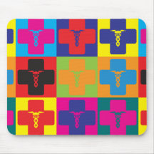 Anesthesiology Pop Art Mouse Mat